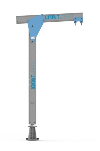 Reid 375kg Shackled T-Davit Radius 1450mm