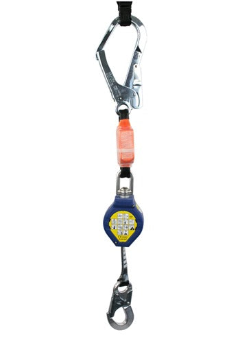Retractable Fall Arrester with Scaffold Hook (2.4mtrs, Max Load 140 KG)
