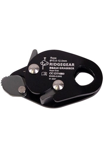 Ridgegear RGA14 Grabber Rope Grab for 10.5-12mm Kernmantle Rope
