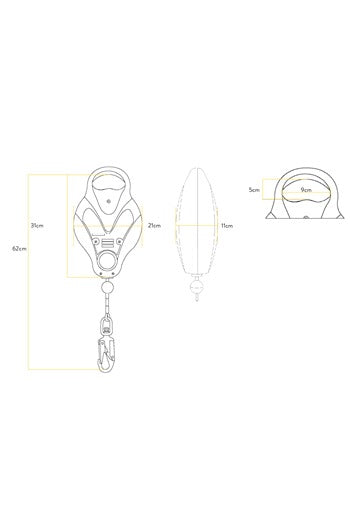 Ridgegear RGA2 10mtr Fall Arrest Block