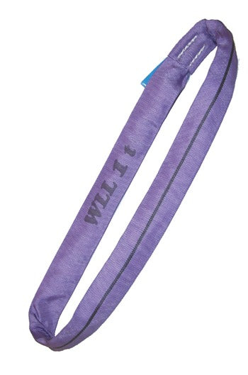 Round Sling 1Tonne Lengths From 0.5mtr to 10mtr EWL Available