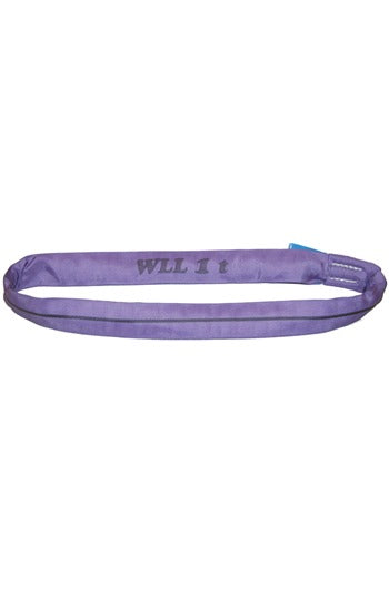 Round Sling 1Tonne Lengths From 0.5mtr to 10mtr EWL Available