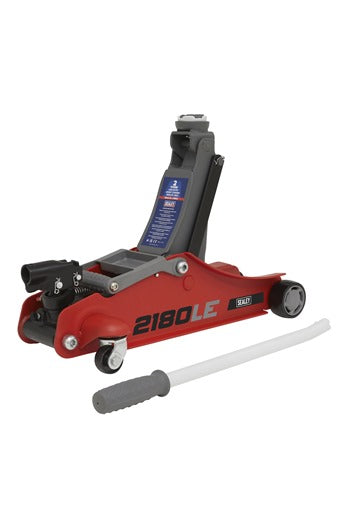 Sealey 2180LE 180° Handle 2tonne Low Profile Short Chassis Trolley Jack