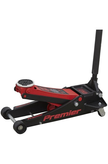 Sealey 2500LE 2.5tonne Low Entry Trolley Jack with Rocket Lift
