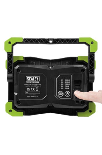 Sealey 30W COB LED Portable Floodlight and Power Bank