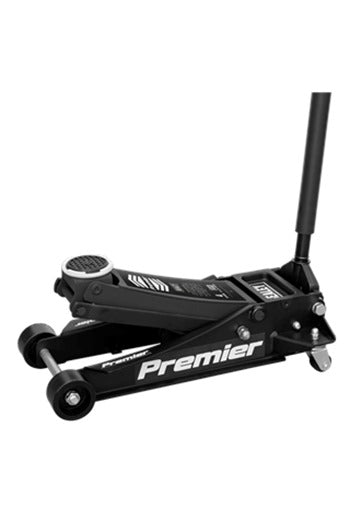 Sealey 4040AB 4tonne Low Profile Black Trolley Jack with Rocket Lift