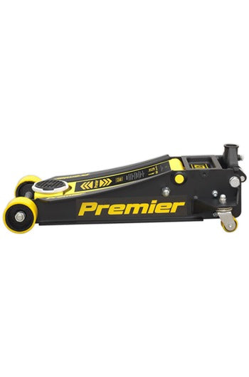 Sealey 4040AY 4tonne Trolley Jack with Rocket Lift - Yellow