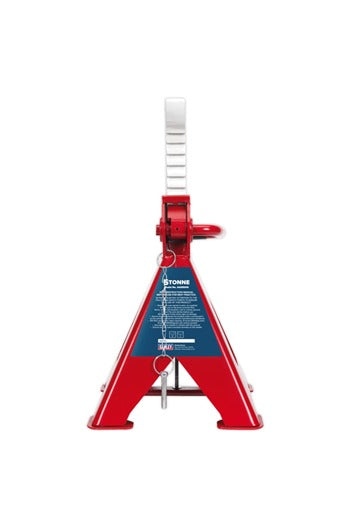 Sealey AAS10000 Auto Rise Ratchet Axel Stands (Pair) 10tonne Capacity per stand
