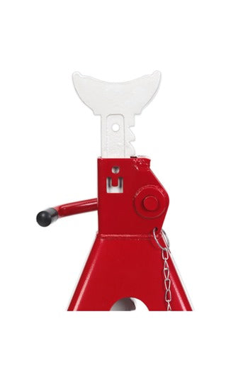 Sealey AAS10000 Auto Rise Ratchet Axel Stands (Pair) 10tonne Capacity per stand