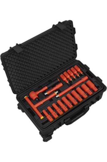 Sealey AK7939 1000V Insulated Tool Kit 1/2"Sq Drive 49pc