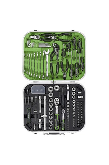 Sealey AK7980HV Mechanic's Tool Kit 144pc Hi-Vis Green