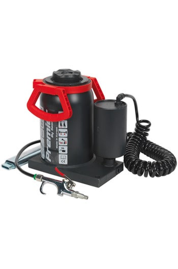 Sealey AM30 30tonne Manual/Air Hydraulic Bottle Jack