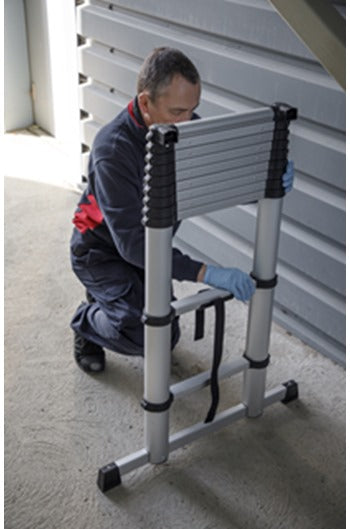 Sealey ATL11 Aluminium 11-Tread Telescopic Ladder EN 131