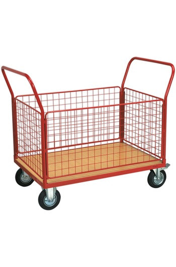 Sealey CST773 300kg Platform Truck with 4x Removable Sides 1200x800mm