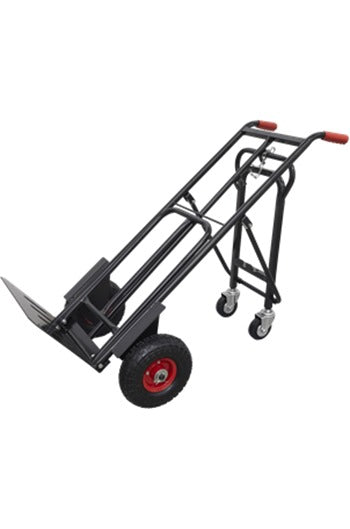 Sealey CST989HD 300kg Heavy Duty 3-in-1 Sack Truck with PU Tyres