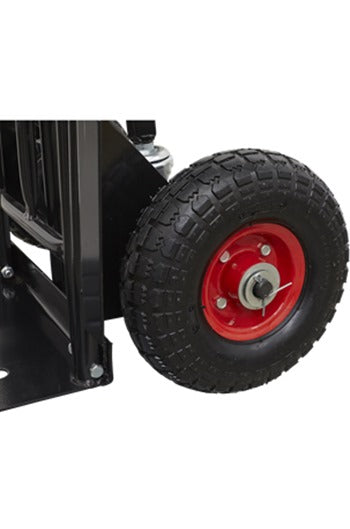 Sealey CST989HD 300kg Heavy Duty 3-in-1 Sack Truck with PU Tyres