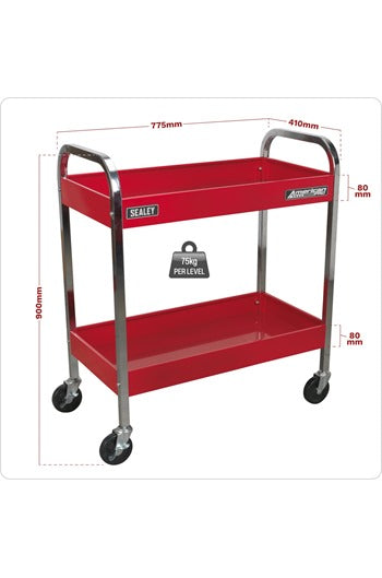 Sealey CX102 2-Level Heavy Duty Trolley