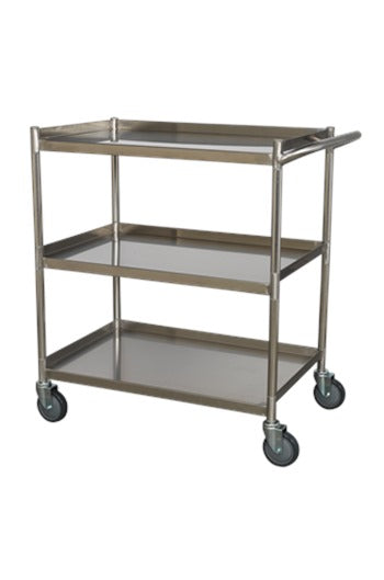 Sealey CX410SS Workshop Trolley 3-Level Stainless Steel