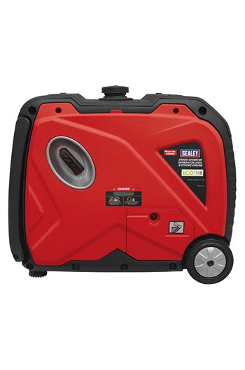 Sealey G3500I 3500W Inverter Generator 230V 4-Stroke Engine