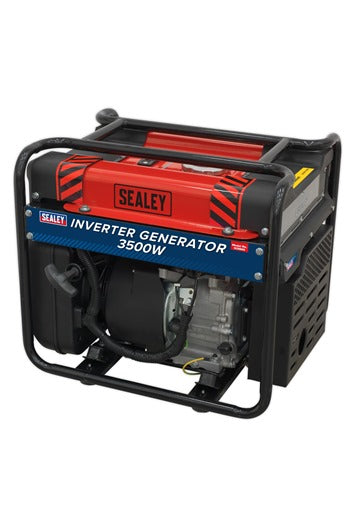 Sealey GI3500 Inverter Generator 3500W 230V 4-Stroke Engine