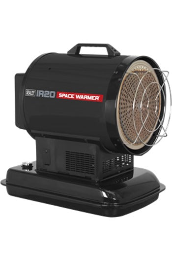 Sealey IR20 Infrared Space Warmer Paraffin/Kerosene/Diesel Heater 70,000Btu/hr