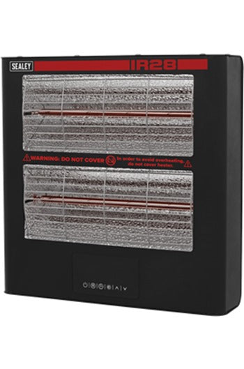 Sealey IR28 Infrared Quartz Heater Wall Mounting 2.8W/230V