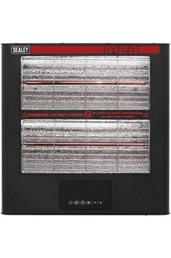 Sealey IR28 Infrared Quartz Heater Wall Mounting 2.8W/230V