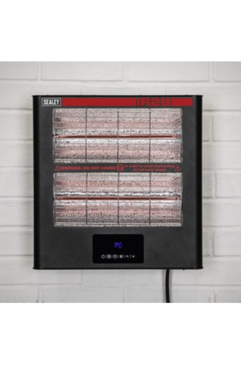 Sealey IR28 Infrared Quartz Heater Wall Mounting 2.8W/230V