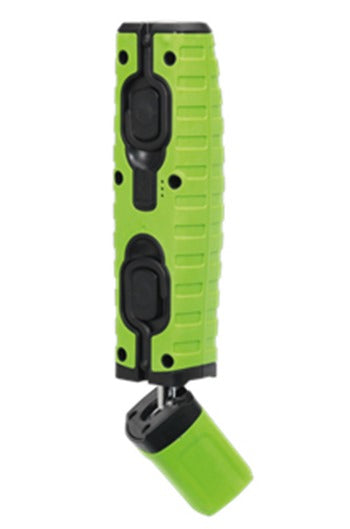 Sealey LED360PLUSG Rechargeable 360° Inpsection Light 10W & 3W SMD LED Green 2 x Lithium-ion