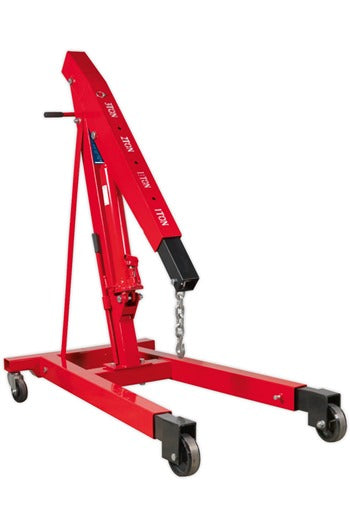 Sealey PH30 3tonne Fixed Frame Engine Crane with Extendable Legs