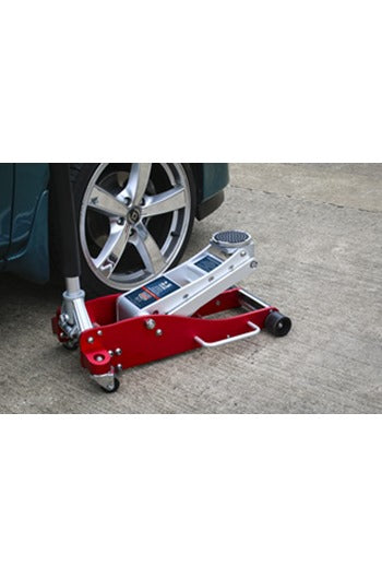 Sealey RJA2500 2.5tonne Aluminium Low Profile Trolley Jack with Rocket Lift