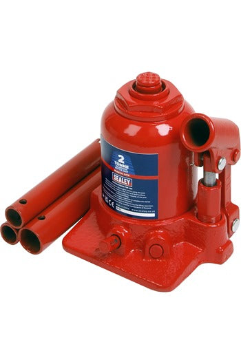 Sealey Telescopic Bottle Jack - 2tonne