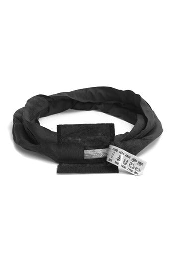 Soft Steel Core Black Roundsling 2tonne x 1.5mtr EWL