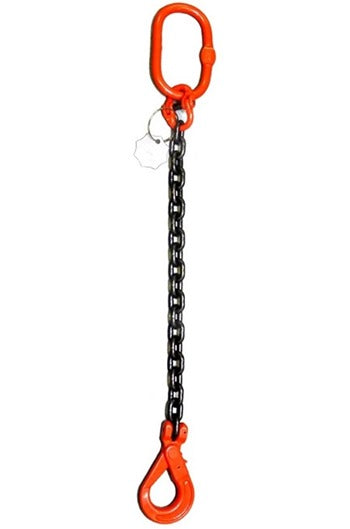 Special Offer 1.5tonne 1-Leg Chainsling c/w Self Locking Hook x 2mtr