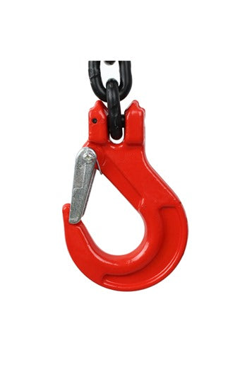 Special Offer 4.25 tonne 2 Leg x 6mtr EWL Chainsling, Adjustable & c/w Latch Hooks