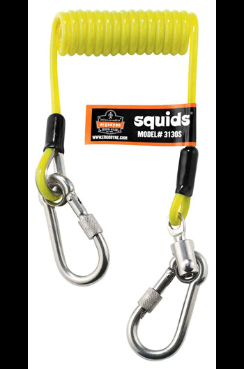 SQUIDS 3130S Coiled Cable Tool Lanyard
