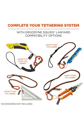 SQUIDS 3704 Wire Tool Attachment Loop Tool Tail (6-pack)