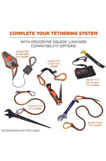 SQUIDS 3785 Split Ring Tool Attachment (10-pack)