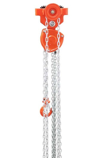 Tiger CCBTGS 3tonne Combined Single Fall Chainblock & Geared Trolley 111-153mm