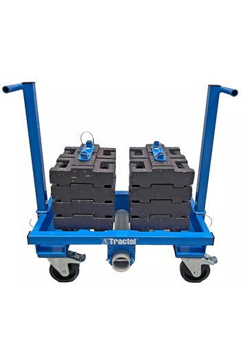 Tractel Davitrac Davit c/w Counterweight Base and Weights