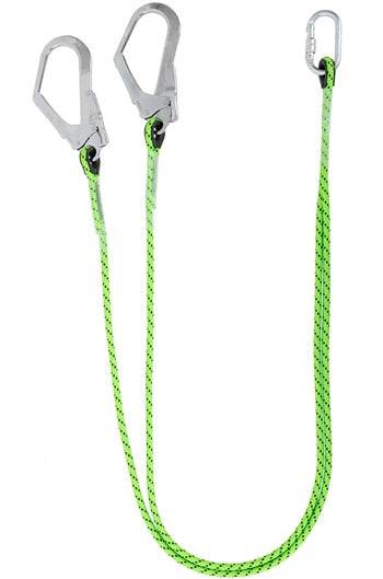 'Y' Restraint lanyard c/w Scaffold hooks