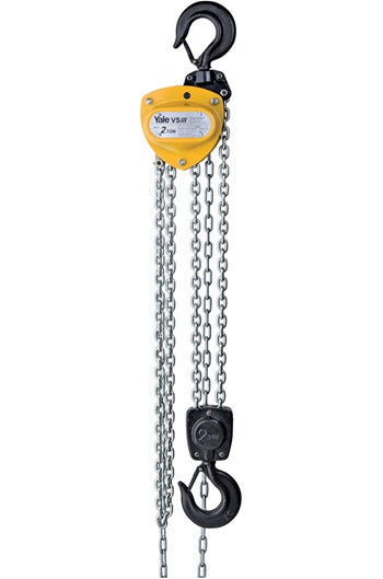 Yale 2000kg VSIII Double Fall Manual Chainblock 3mtr to 15mtr
