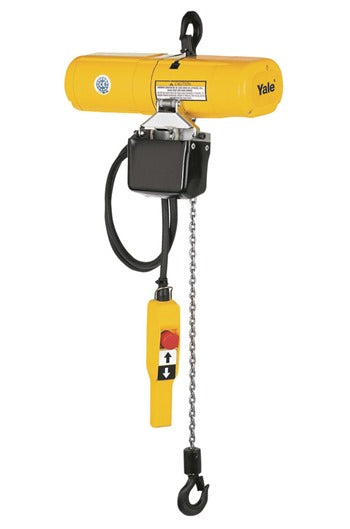 YALE CPS Lightweight 125kg 400volt Electric Chain Hoist