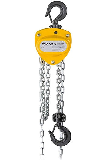 Yale VSIII 500kg Manual Chainblock 3mtr to 20mtr
