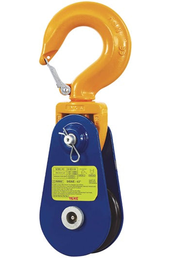 Yoke 15tonne 8" Snatch Block with Hook