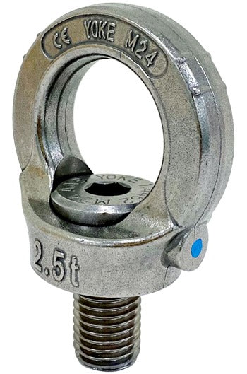Yoke 8-S291 Stainless Steel Eye Lifting Point Metric Thread
