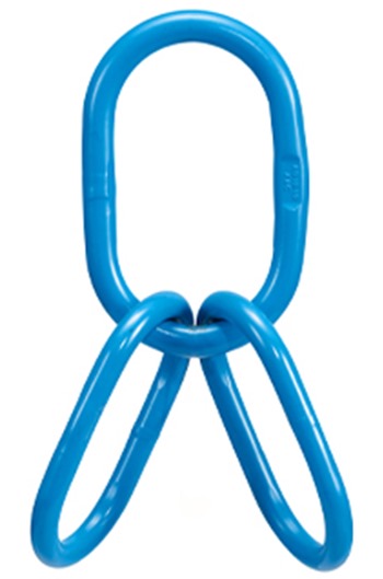 Yoke X-007 G100 Welded Master Link Assembly for 3 and 4 Leg Chainslings